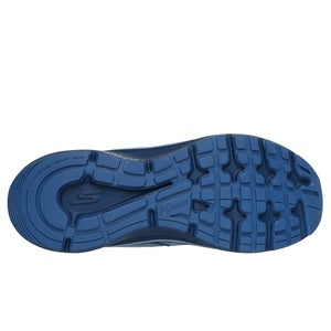 Blue shoe sole on a white background