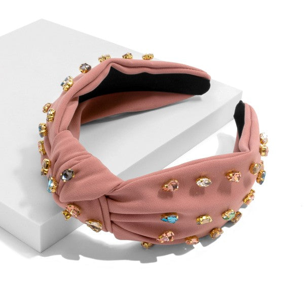 Multi Rhinestone Headband