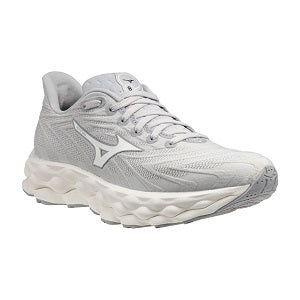 White running shoe on a white background