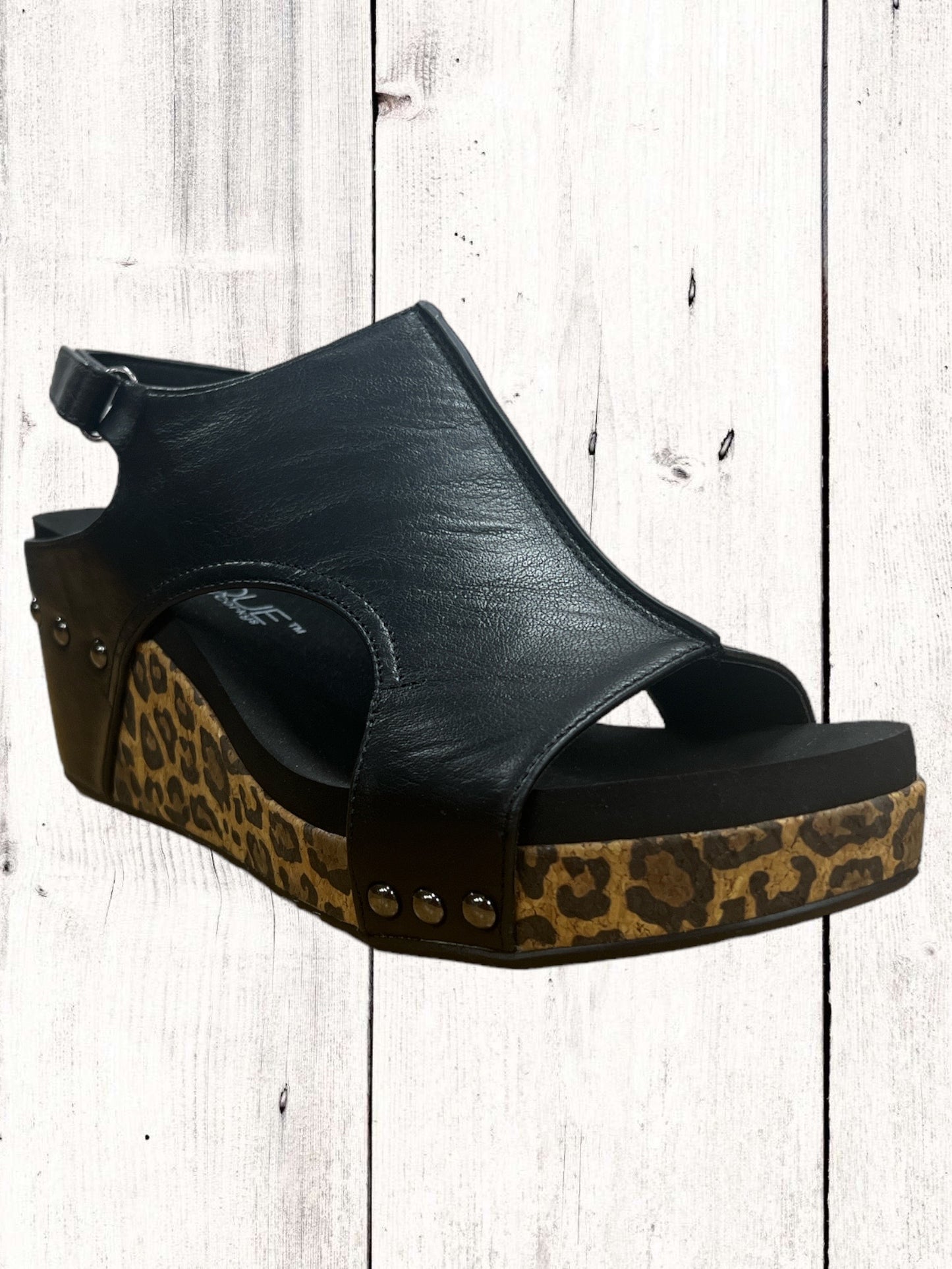Corkys(*8) Carley Leopard Wedge