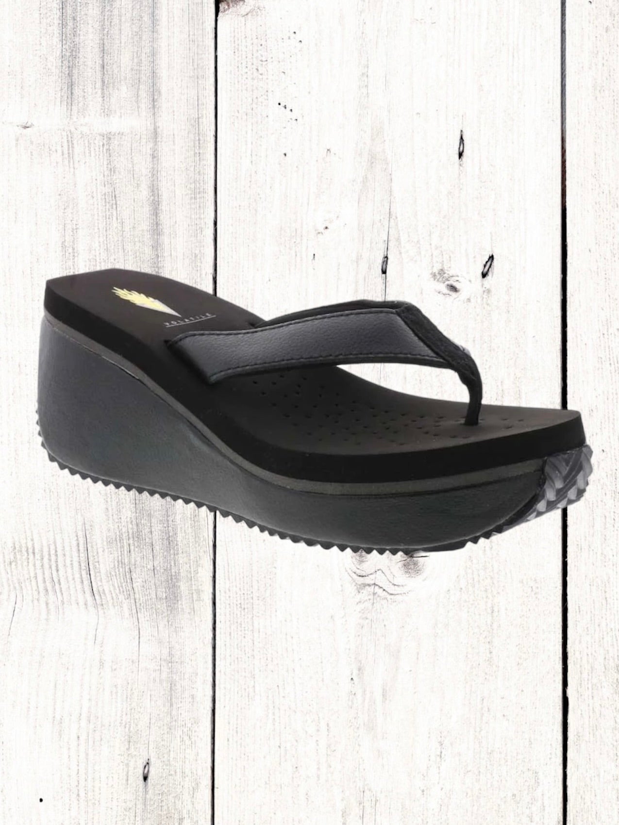 Volatile Frappachino Black Volatile Flip Flops Volatile