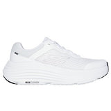White running shoe on a white background