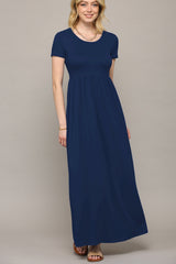 Short Sleeve Maxi Dress
