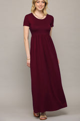 Short Sleeve Maxi Dress