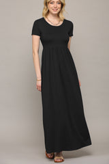 Short Sleeve Maxi Dress