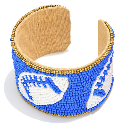 Football Cuff Bracelet