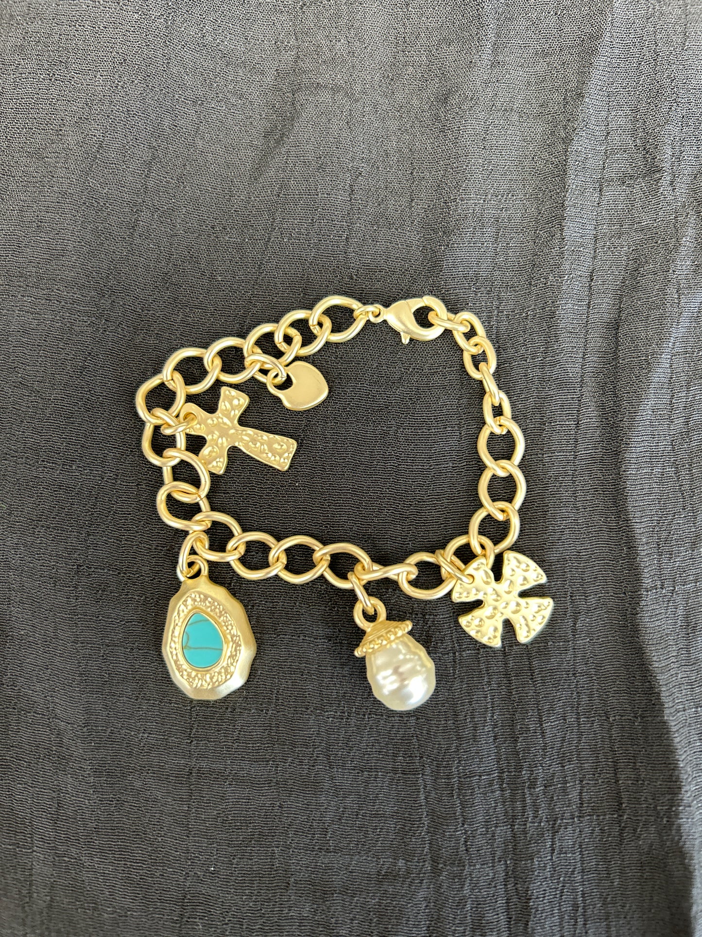 Cross Charm Bracelet 17