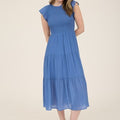 Smocked Midi Dress