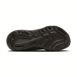 Women's Black running shoe with pink accents 