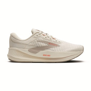 Women's beige rocker running shoe