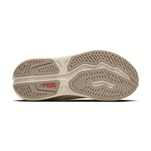 Women's beige rocker running shoe
