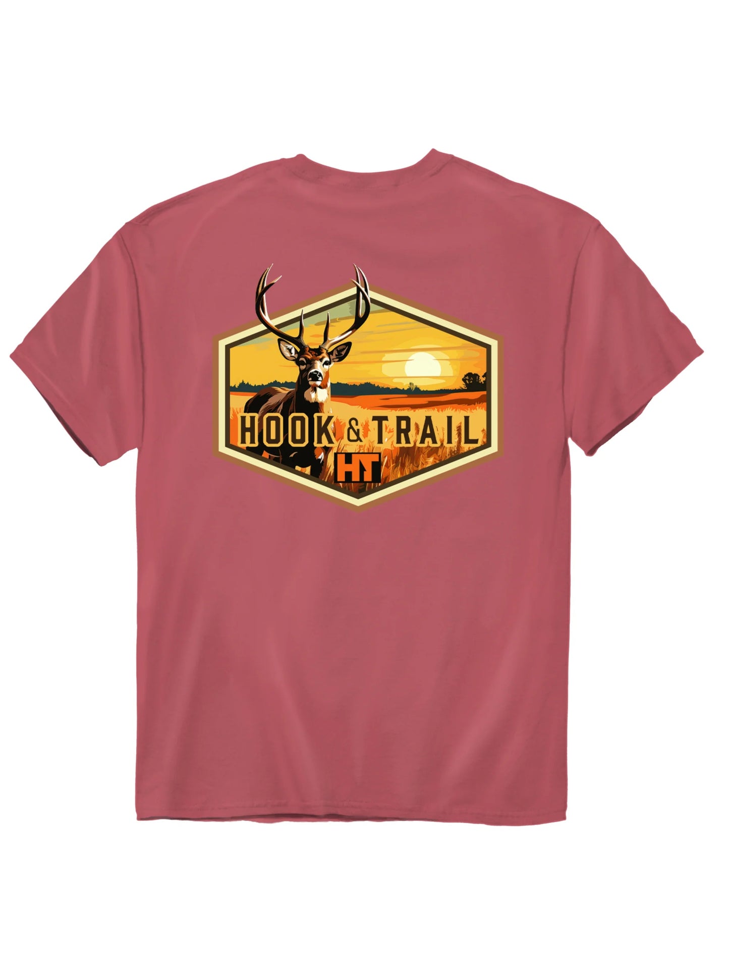 Whitetail Sunset Diamond Tee