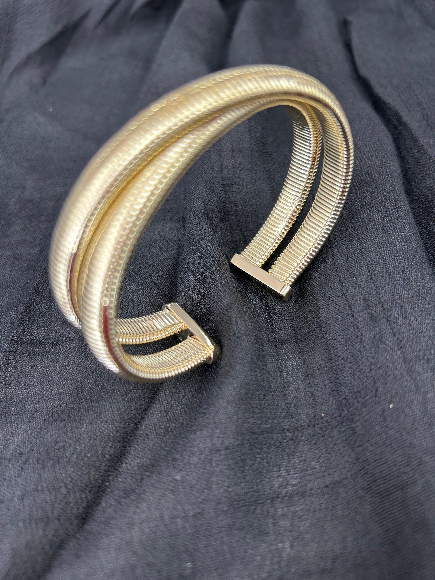 Twist Gold Bracelet 1