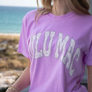 Lulu Mac Camo Comfort Color Tee