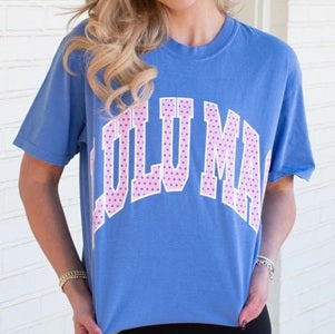 Lulu Mac Polka Dot Comfort Color Tee