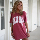 Lulu Mac Polka Dot Comfort Color Tee