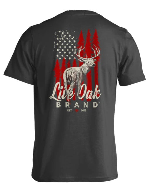 Deer Flag Tee **Final Sale**