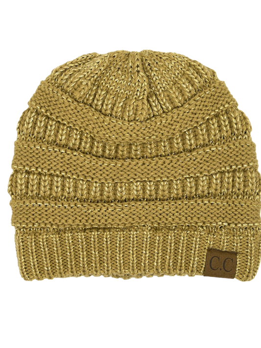 Metallic Beanie