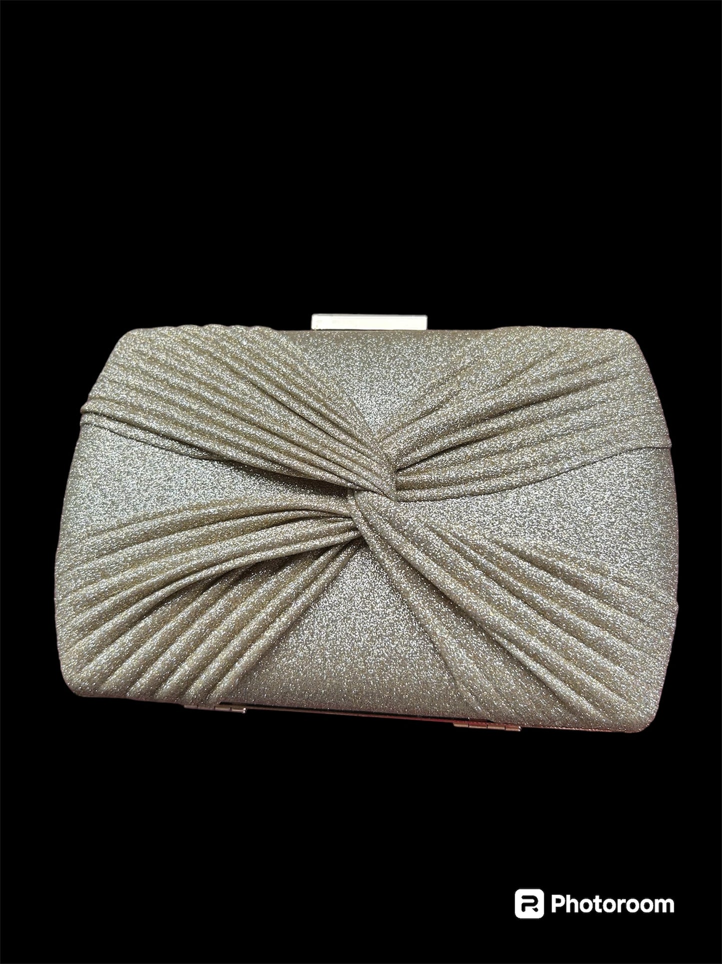 Golden Stella Twist Clutch