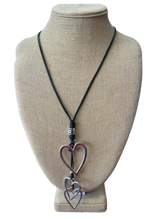 Triple Heart Necklace