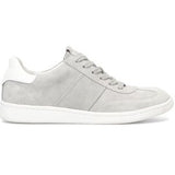 Gray sneaker on a white background