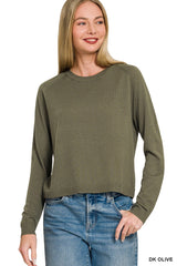 Zenana Lightweight Wool Blend Sweater