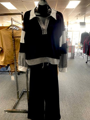 VERY J Drawstring Pant Set