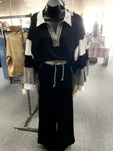 VERY J Drawstring Pant Set