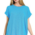 Short Sleeve Hacci Slub Tee