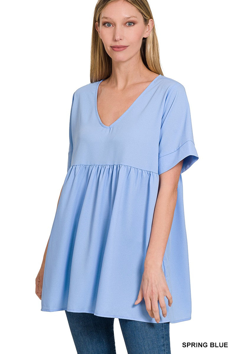 Relaxed Fit SS Top