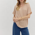 Short Sleeve Solid Top